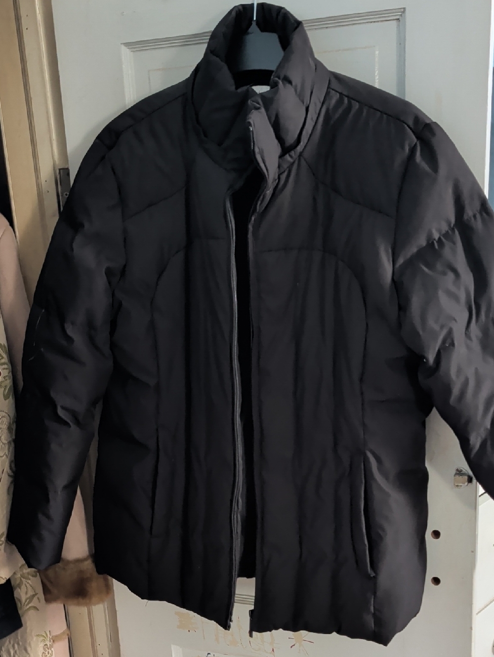 Black Women's Puffer Jacket - Calvin Klein